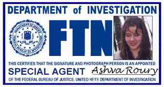 Special FTN-agent Ashva Roury :: 131 964 